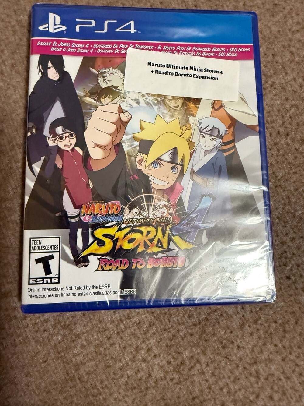 Bandai Namco Naruto Shippuden Ultimate Ninja Storm 4 Road to Boruto PS4